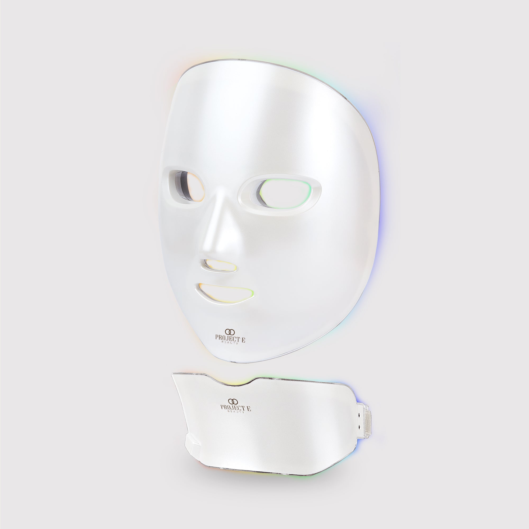 LightAura Plus LED face & neck mask showing mask for anti-aging and anti-acne